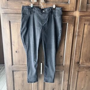 Riders by Lee-Women's Black Denim Stretch Jeans Size XL